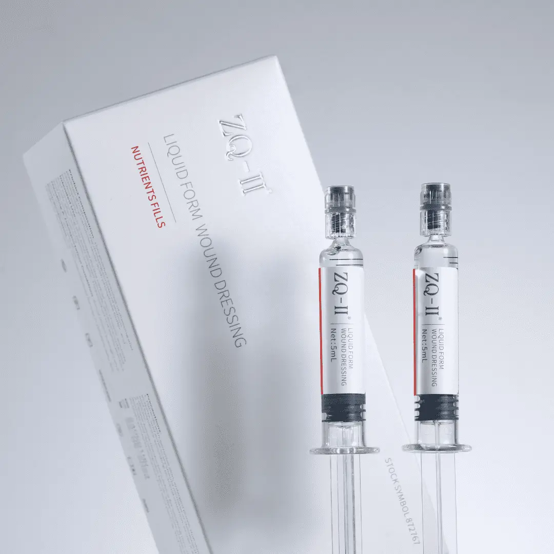 Почему ZQ-II PLLA питательные вещества заполняют полупрозрачные, а сырье PLLA-белое?